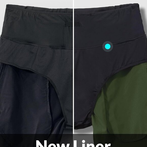 New Women's 5" Workout Shorts Army Green Large - Picture 3 of 6